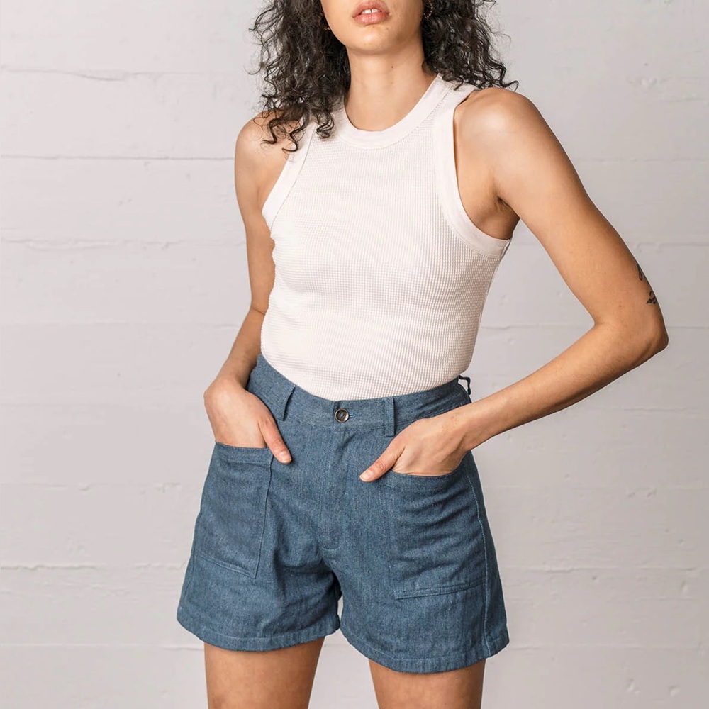 Noble Blue Chore Shorts